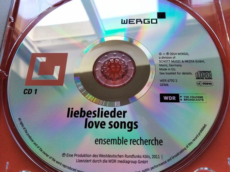 Recherche-Liebeslieder-CD